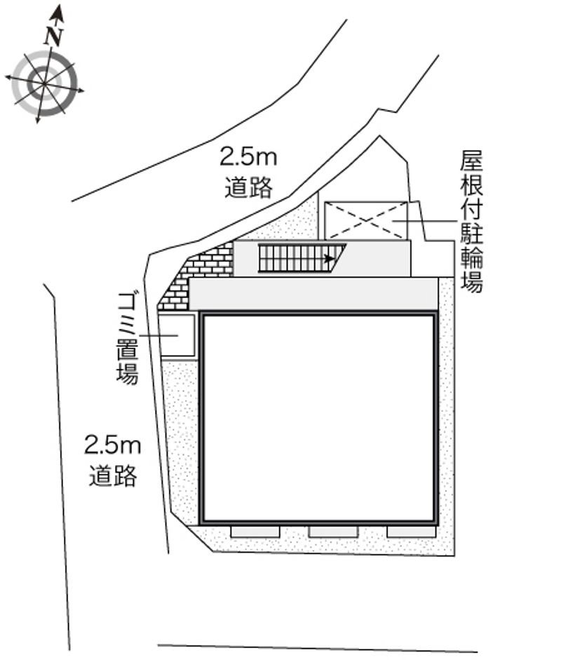 レオパレスウィンリーフ 配置図