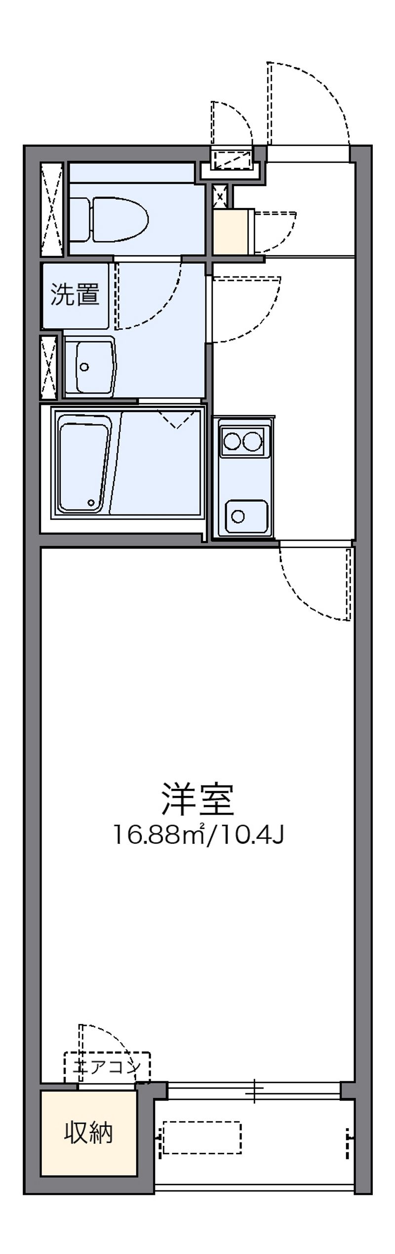 レオネクストグリーチネ 間取図