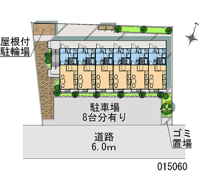 レオパレスサザンハイツ 月極駐車場