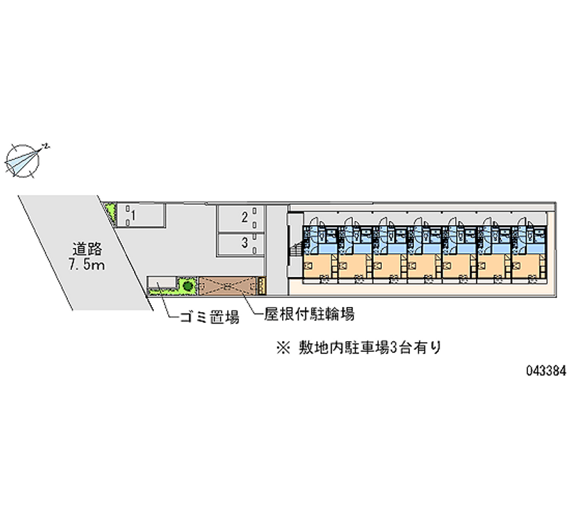 43384月租停車場