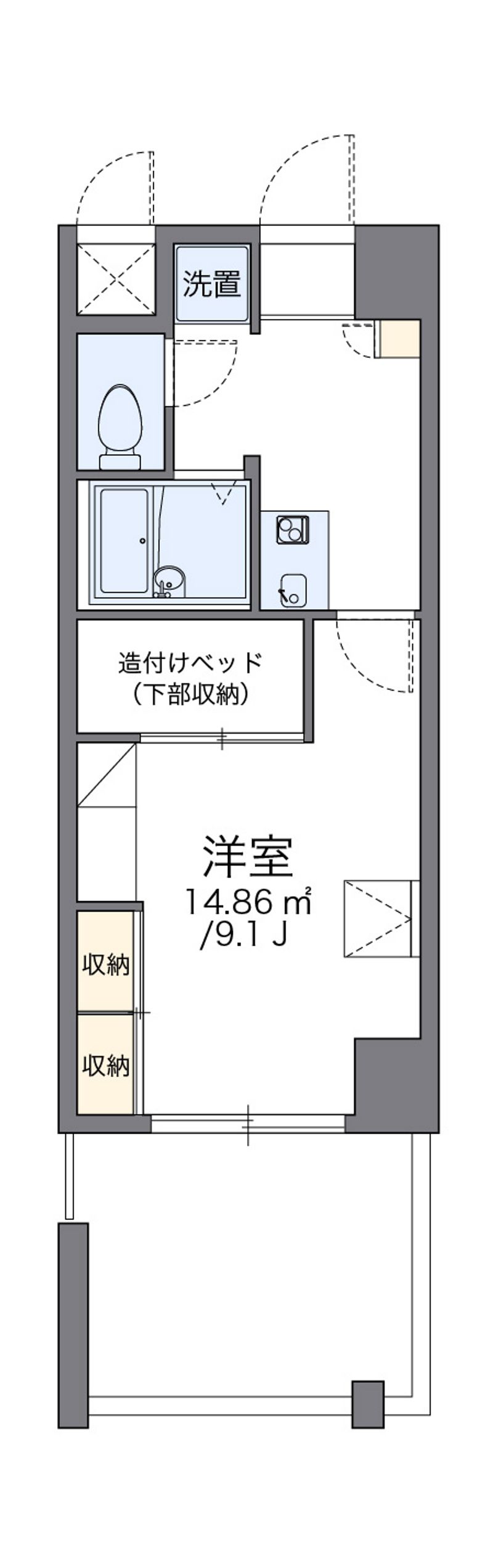 leopalace Mitsuida Sơ đồ nhà