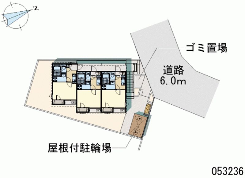 レオネクストエルヴィータⅡ 区画図