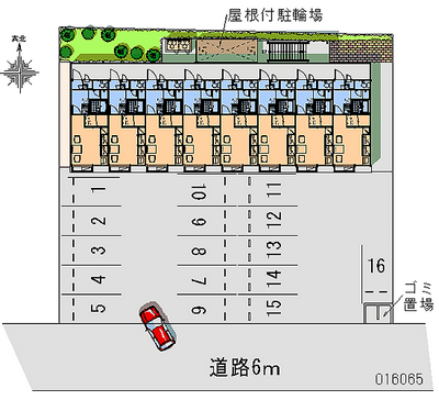 16065 Monthly parking lot