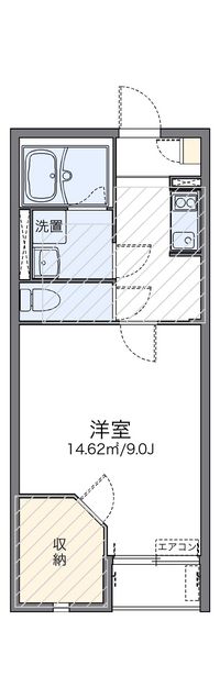 レオネクストオアーゾ 間取り図