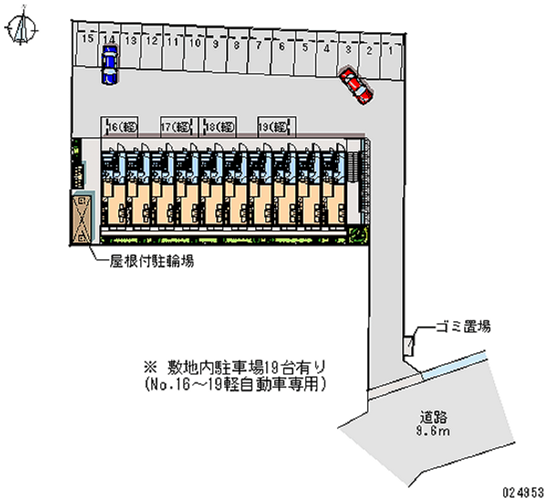 24953 bãi đậu xe hàng tháng