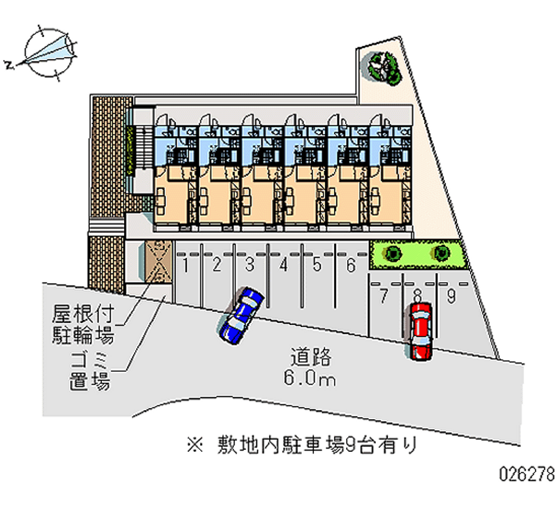 レオパレス国屋 月極駐車場