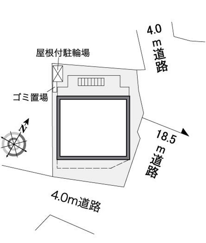 レオパレスルーエ六甲 配置図