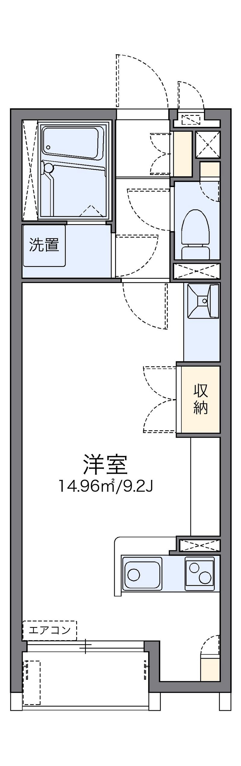 レオネクストＭＡ　ＭＡＩＳＯＮ 間取図