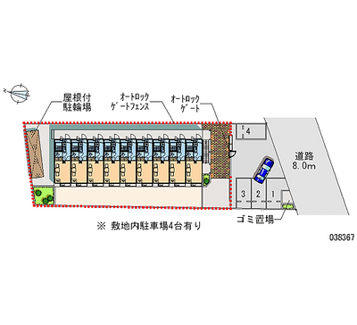 38367 Monthly parking lot