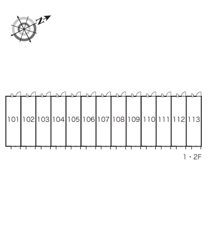 レオパレスａｕｒｏｒａ 間取配置図