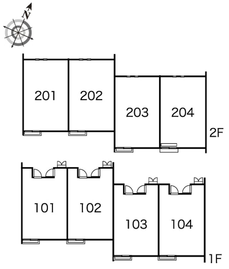 レオネクストベルウィン 間取り配置図
