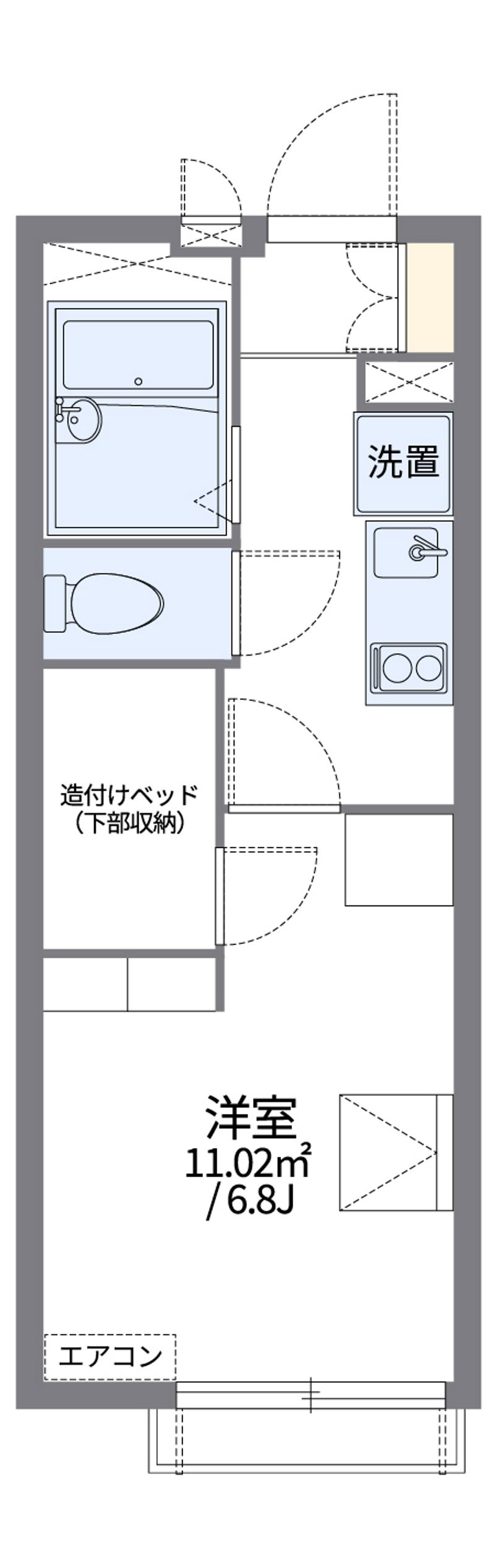 レオパレス栞ＴＯＤＡ 間取図