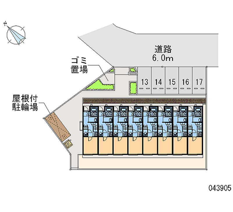 レオネクスト紫峰ヶ丘Ⅲ 月極駐車場