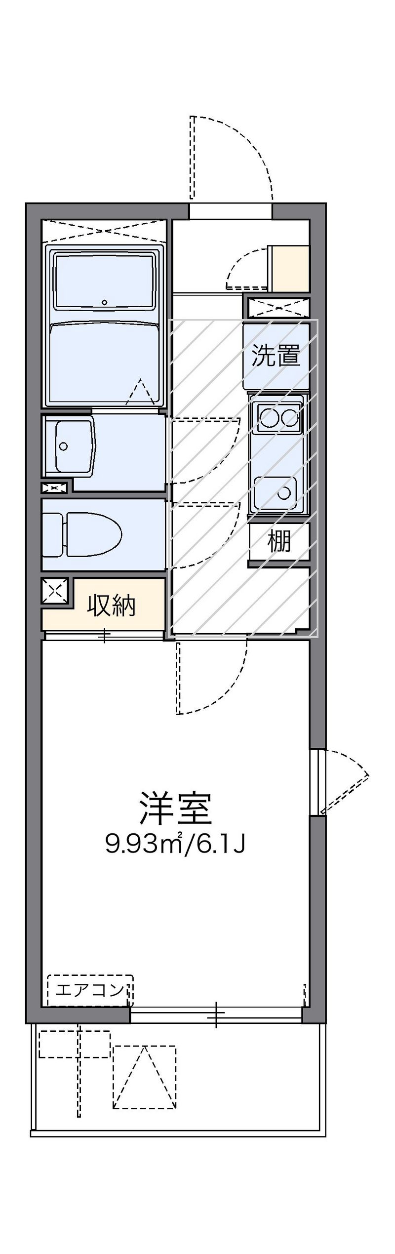 レオネクストアーカイブⅢ 間取図