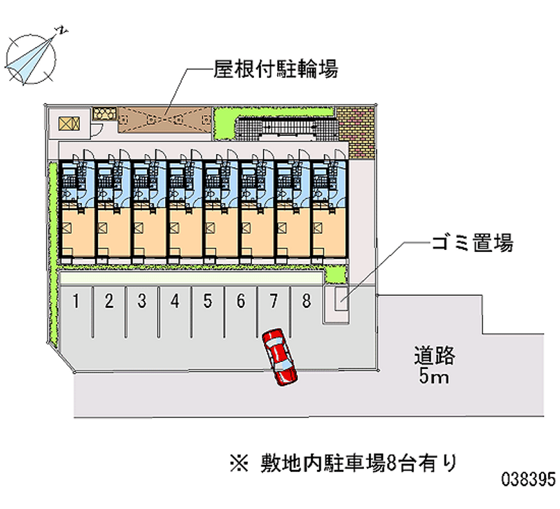 レオパレスＯＹＡＢＵ 月極駐車場