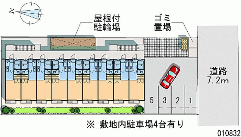 レオパレスレジデンス新石切 月極駐車場