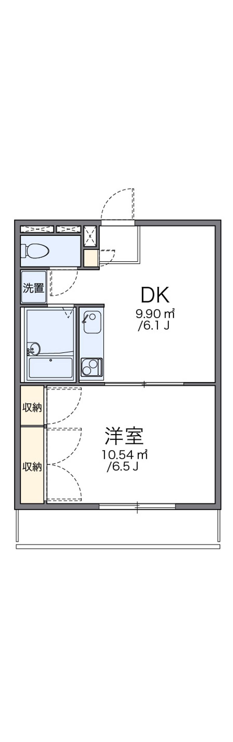 レオパレスＣＲＥＣＥＲ 間取図