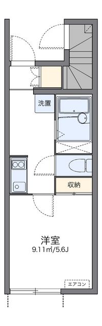 レオネクストミル　フルール 間取り図