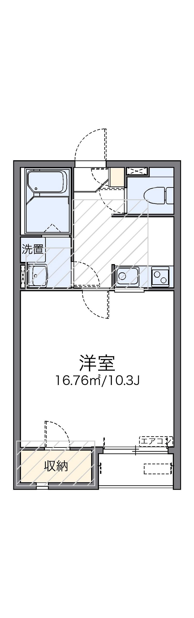 レオネクストももの木 間取り
