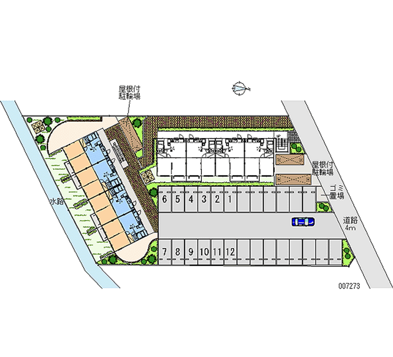 leopalace Sakae II 区划图