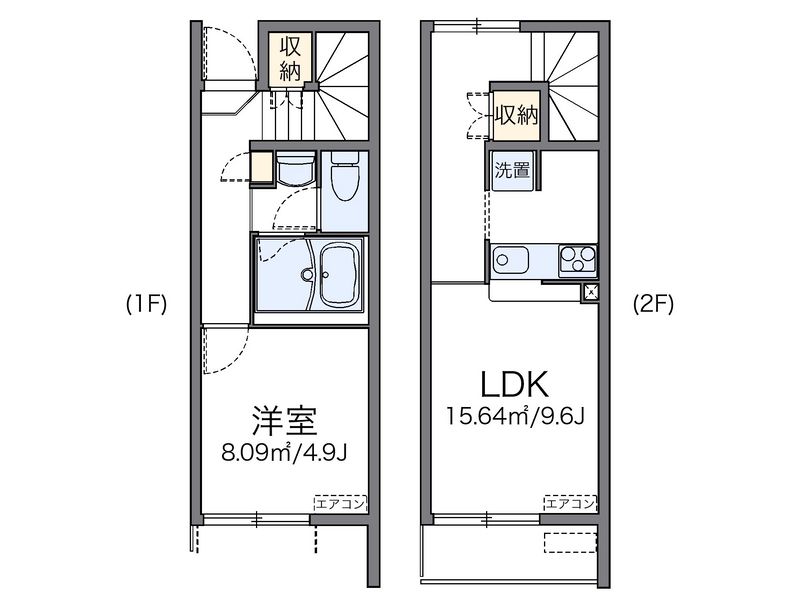 レオネクストｓｕｚｕｋｉ 間取図