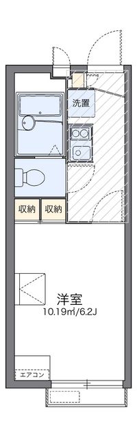 レオパレスメルシー新和Ⅱ 間取り図