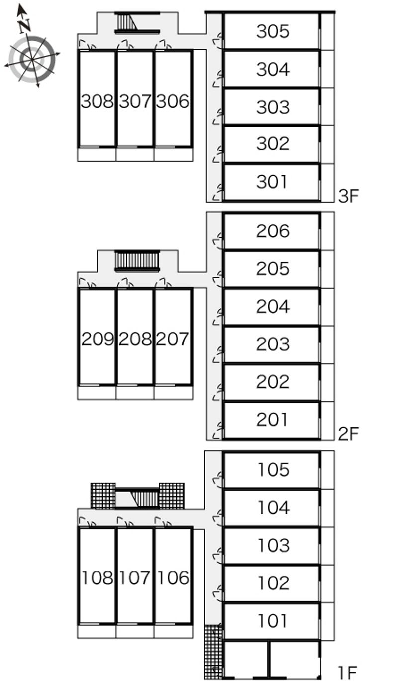 レオネクストドエル小竹向原 間取り配置図