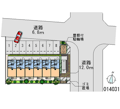 14031 Monthly parking lot