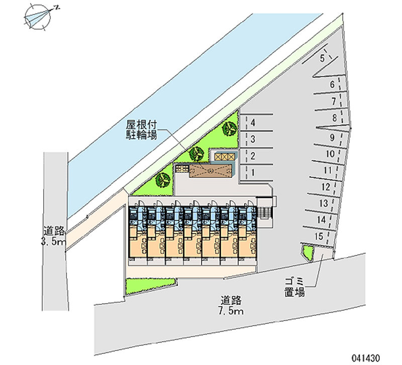 レオパレス知多 月極駐車場