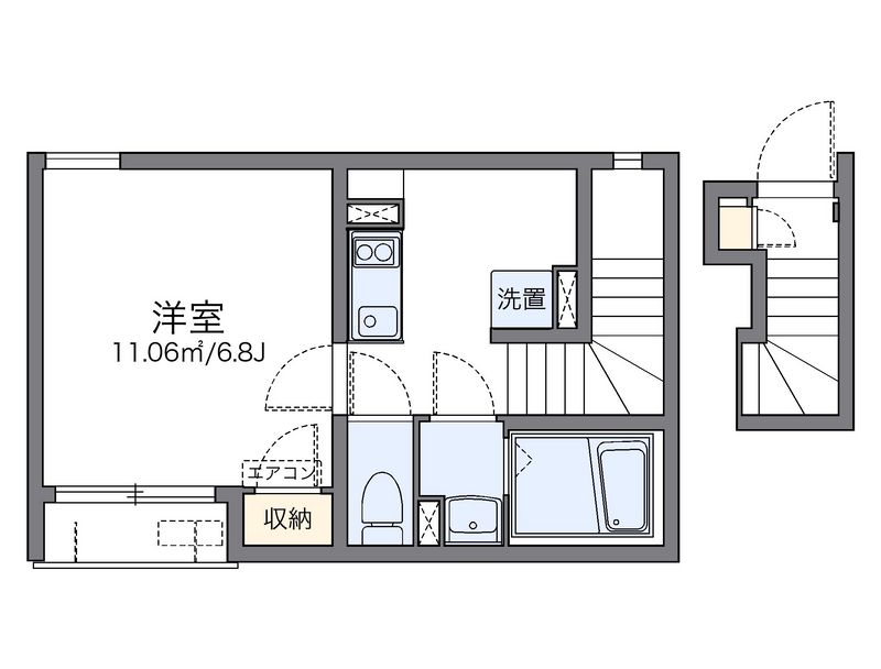 レオネクストひらかた 間取り