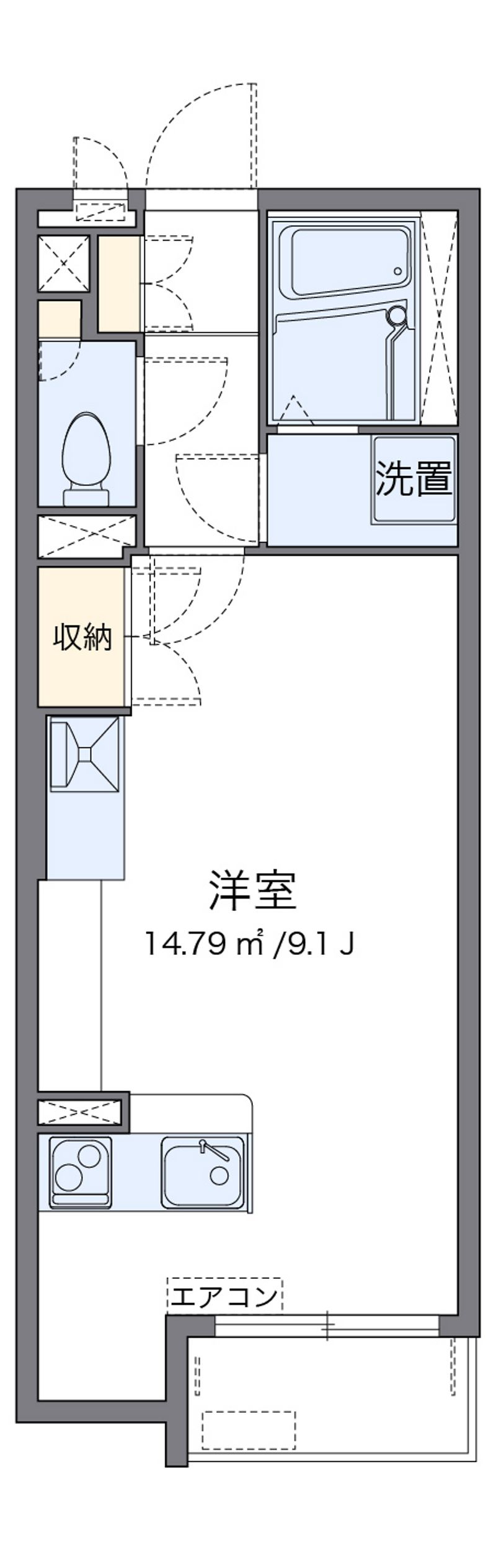 ミランダヴィーガ 間取図