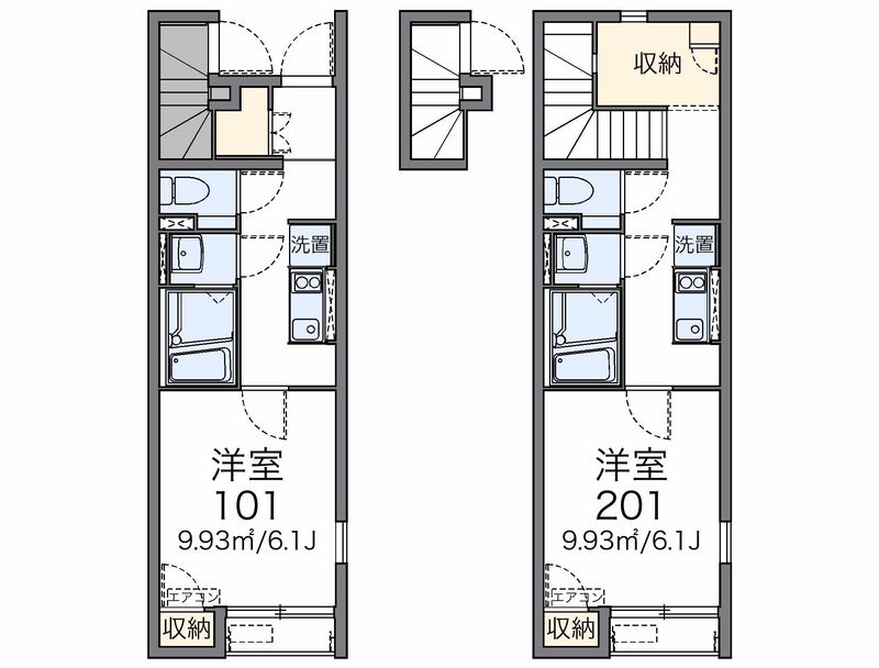 レオネクストアイリス学研台Ⅲ 間取図