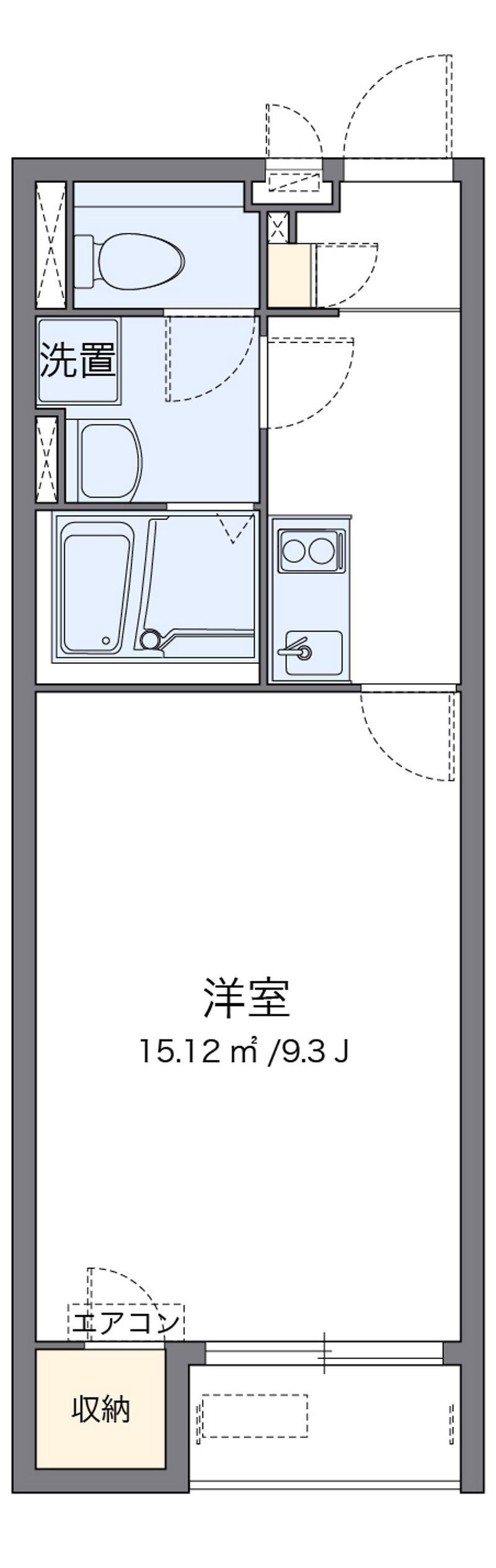 クレイノレジデンス木下 間取図