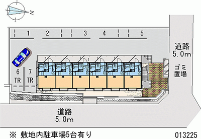 13225 Monthly parking lot