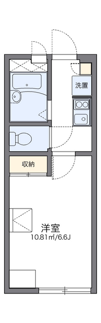 レオパレスＡＳ　６０ 間取り図