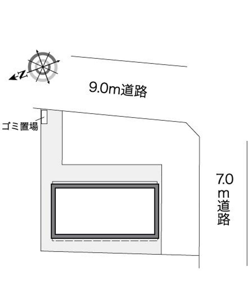 レオパレスダイヤパーク 配置図