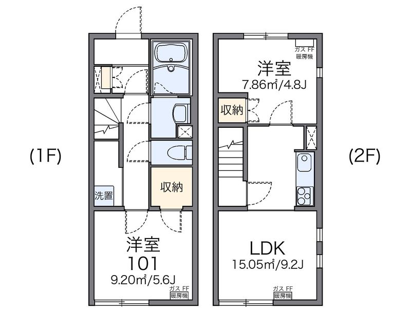 レオネクストマルコウ 間取図