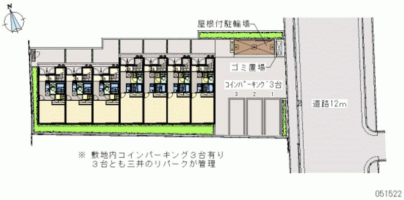 レオネクストハイツ忘れな草 区画図