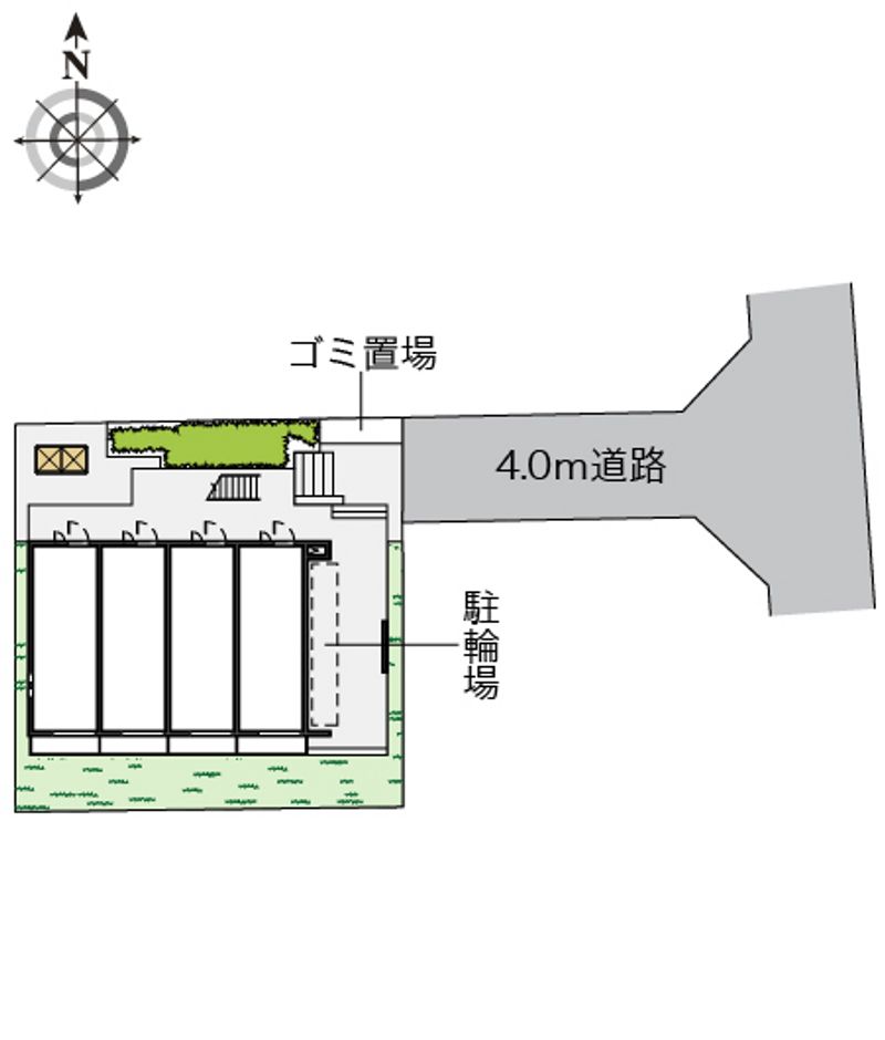 クレイノプランドール武蔵境 配置図