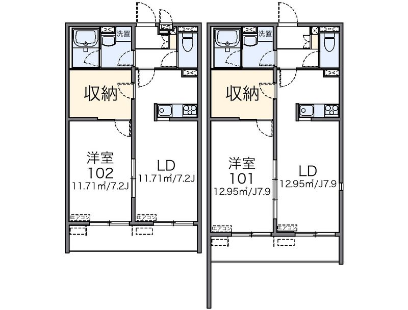 レオネクストアナベル 間取図