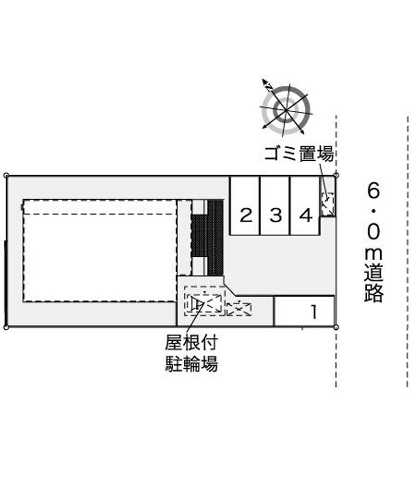 レオパレス羊ヶ丘　康 駐車場