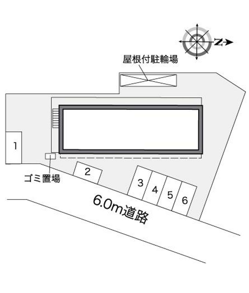 レオパレス太閤 配置図