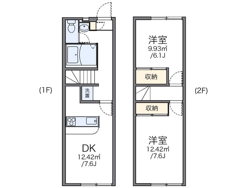leopalace Takuya II Floor plan