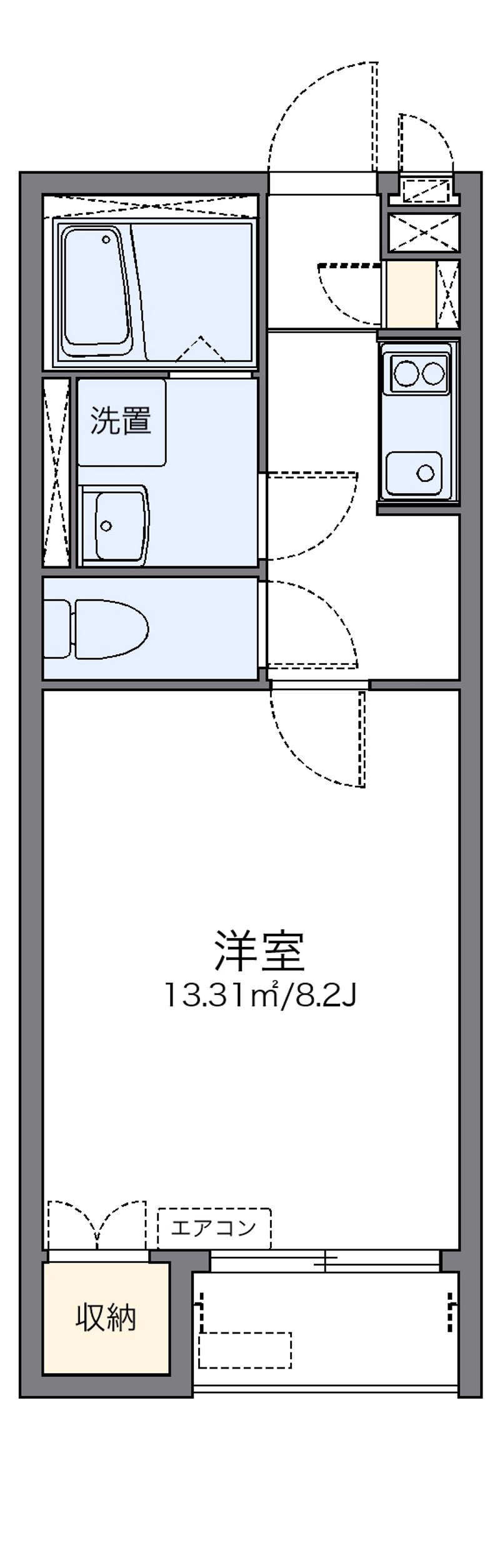 レオネクストセレッサⅢ 間取図