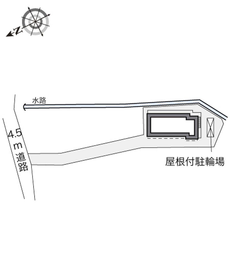 レオパレス長左衛門 配置図