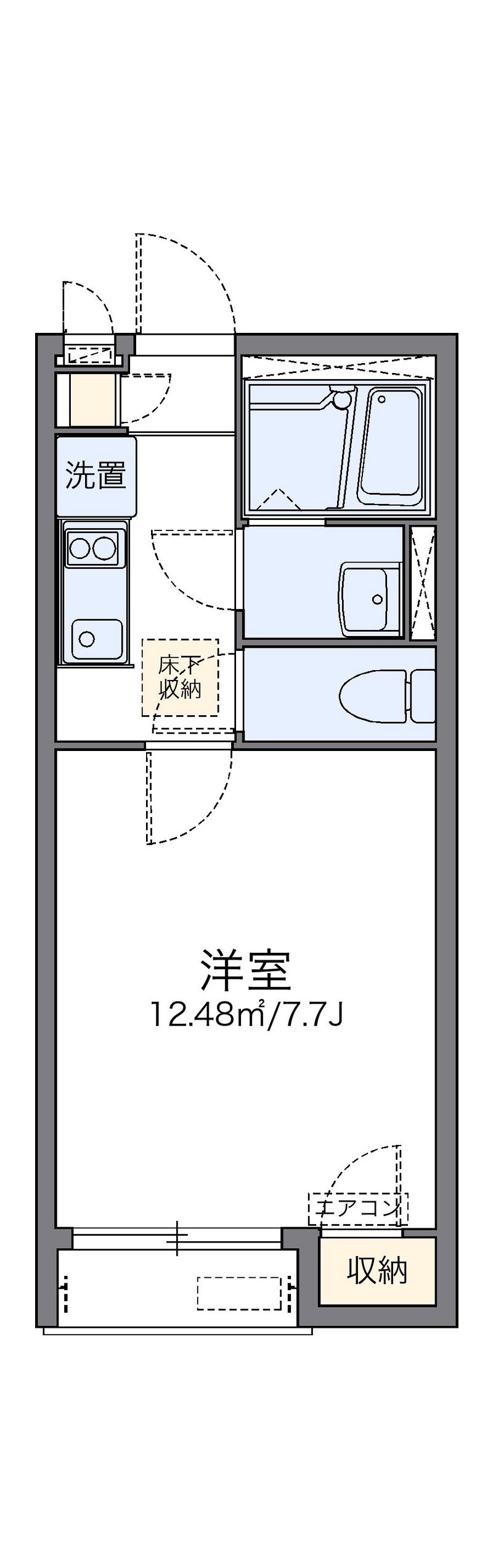 レオネクストハウス殿町 間取り