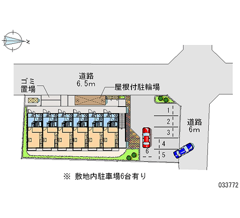 レオパレスＥ＆ＷＩＭＡＭＵＲＡ 区画図