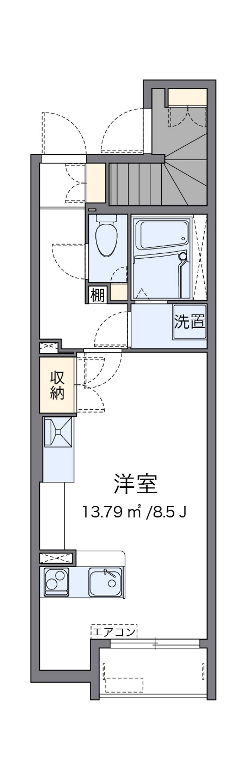 レオネクストベルテンポ 間取図
