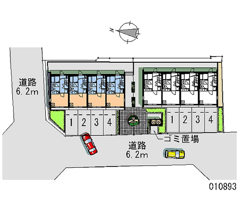 10893 Monthly parking lot