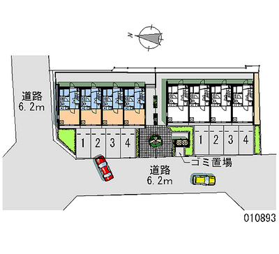 10893 Monthly parking lot